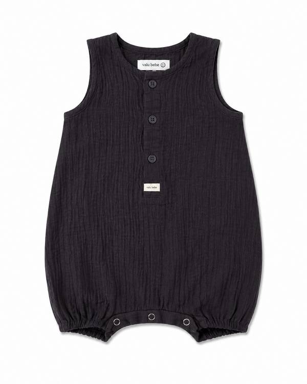 Belly Romper Dark Grey - Bebe
