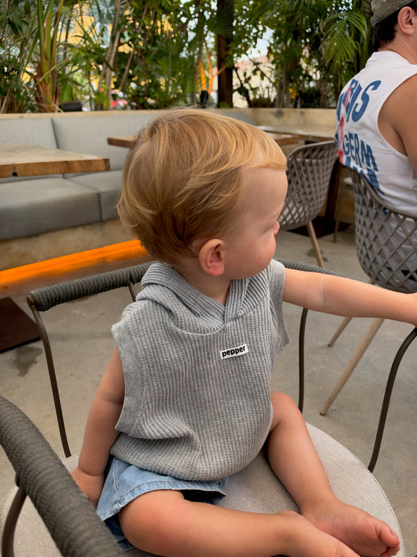 Tommy Sleeveless Hoodie