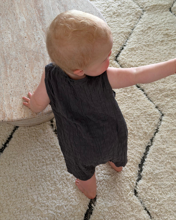 Belly Romper Dark Grey - Bebe