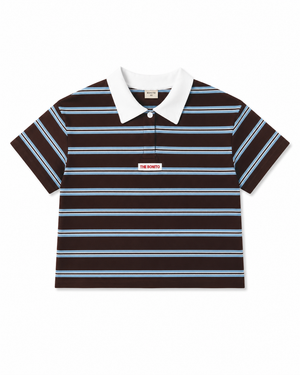 Rosie Polo Brown//Blue - Bebe