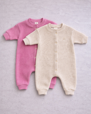 Billie Romper Beige - Bebe