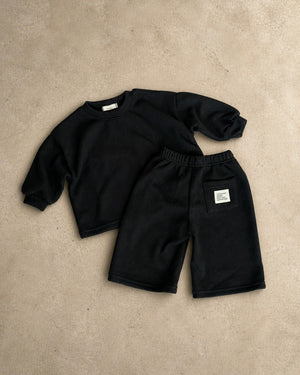Boaz Joggers Set Black - Bebe