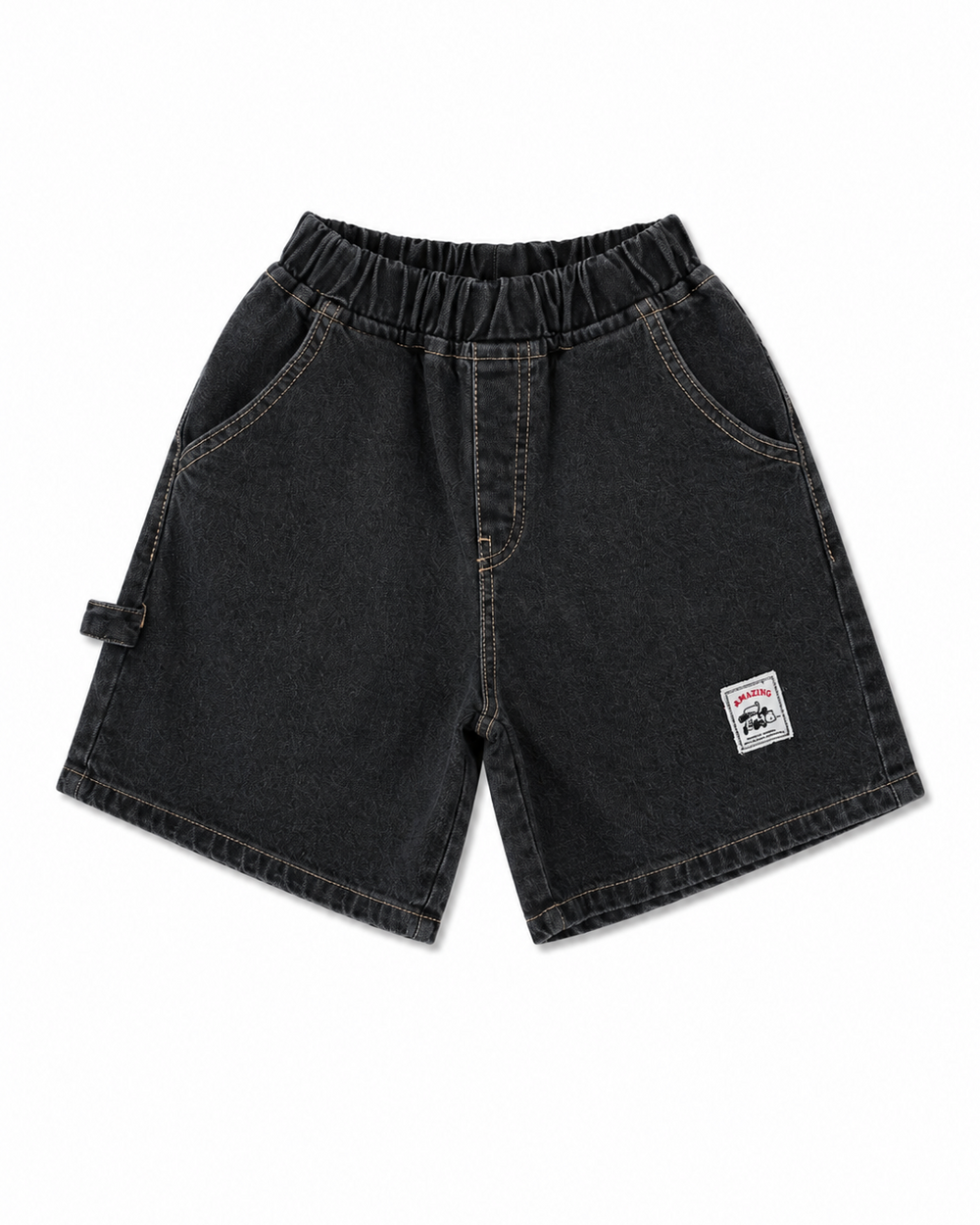 Roro Denim Shorts Black