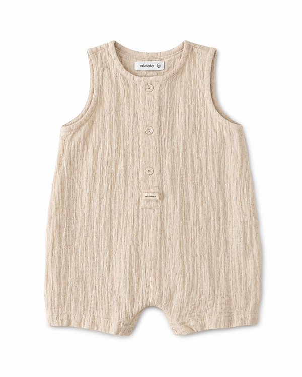 Belly Romper Off White - Bebe