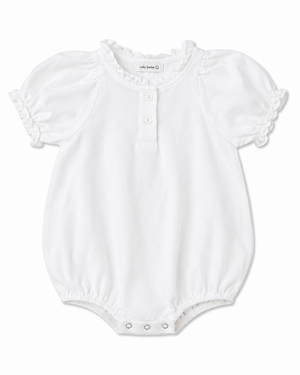 Becky Romper White - Bebe
