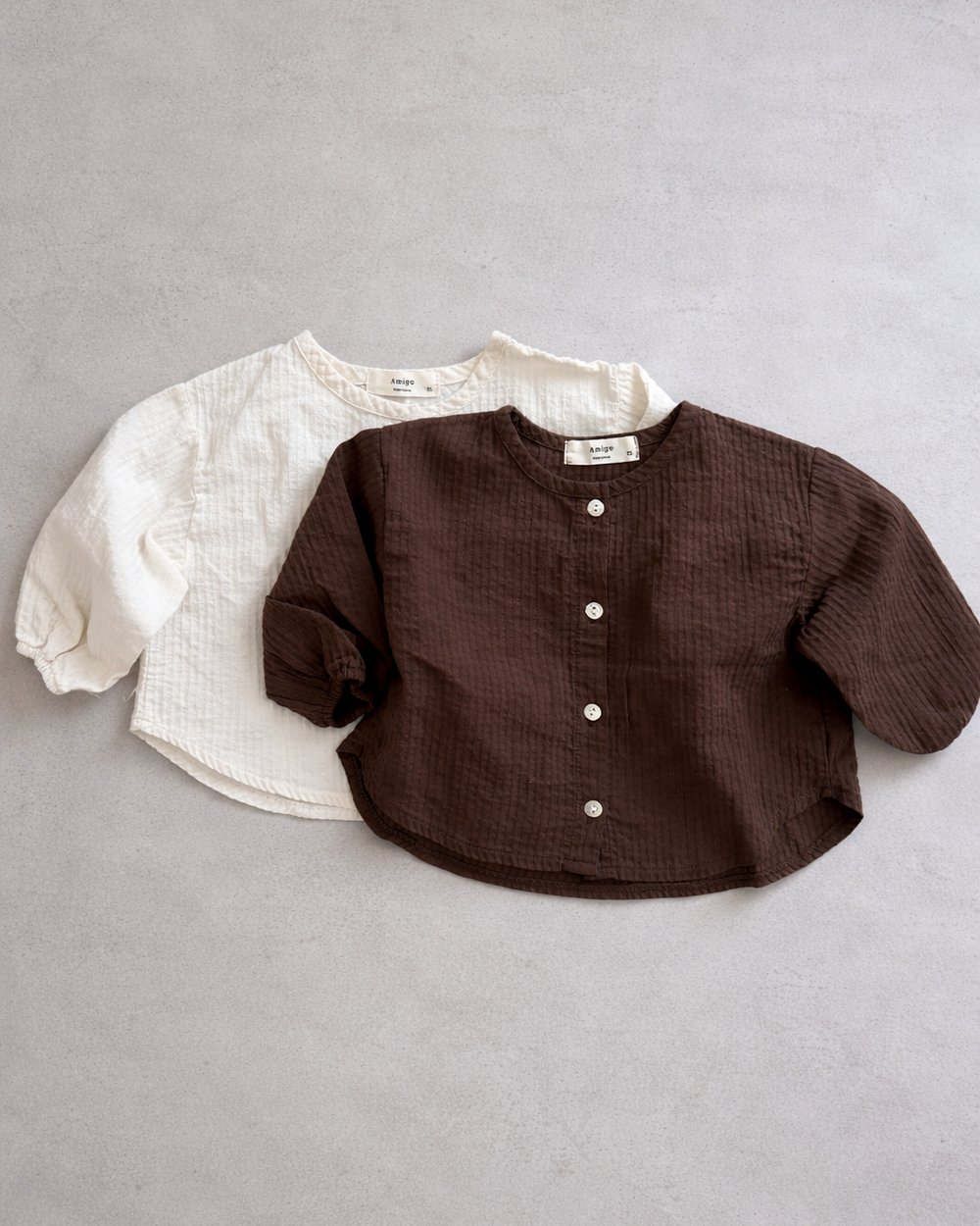 Ellie Blouse Bruin - Bebe