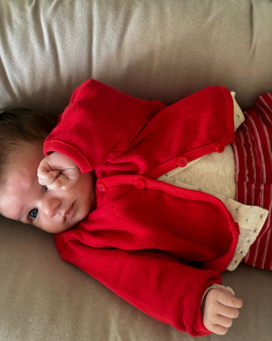 Nina Cardigan Red - Bebe