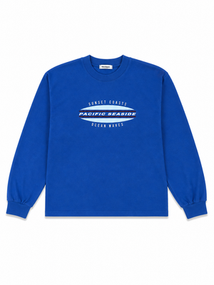Sunset Long Sleeve Blue