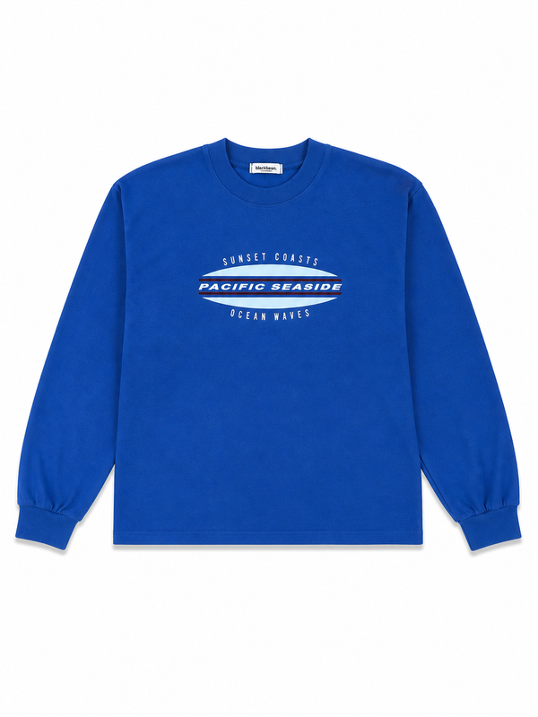 Sunset Long Sleeve Blue