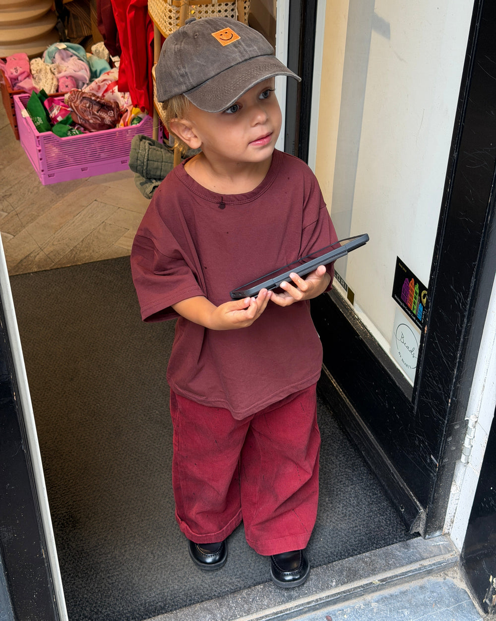 Eli T-Shirt Bordeaux - Bebe