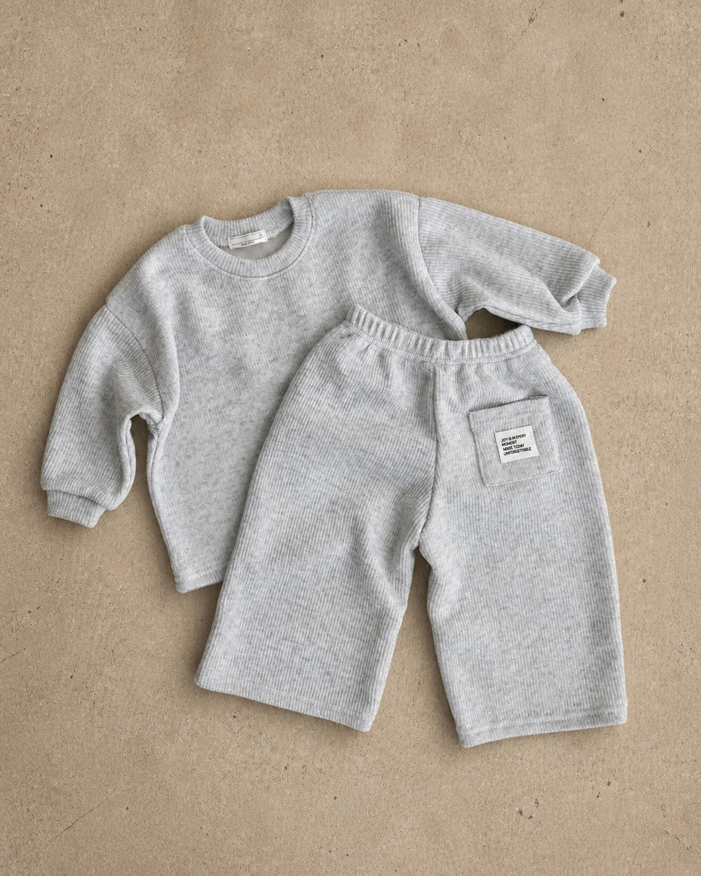 Boaz Joggers Set Grey - Bebe