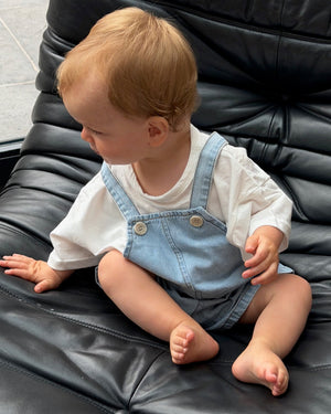 Lesley Denim Overalls - Bebe