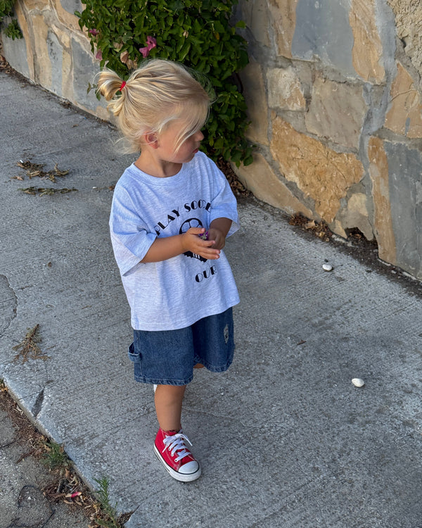 Roro Denim Shorts Blue