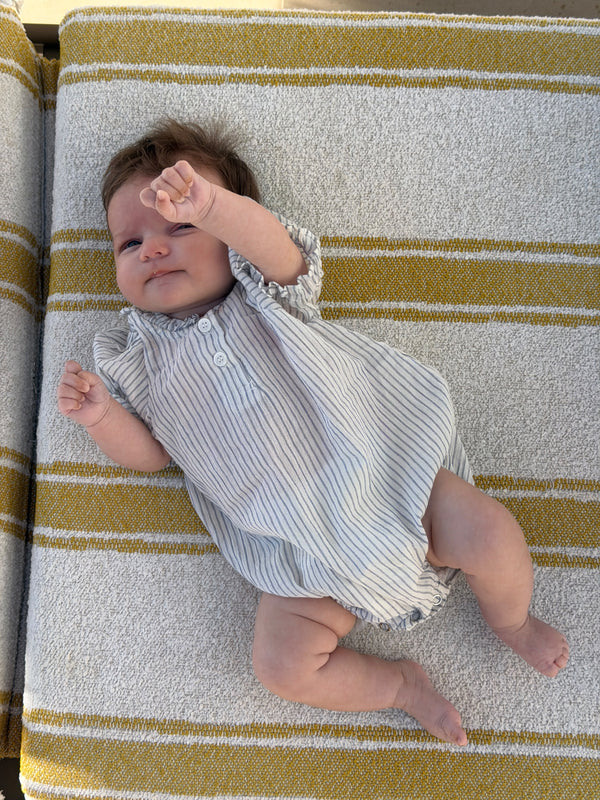 Becky Romper Striped - Bebe