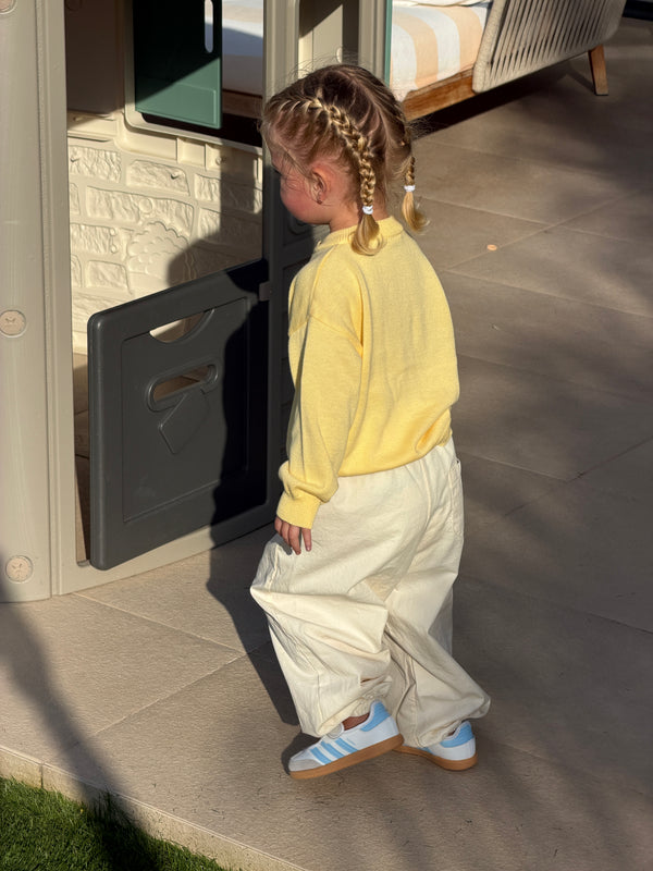 June Cardigan Yellow
