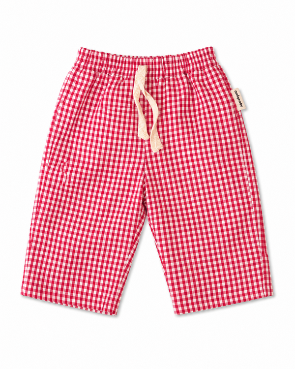 Lolo Pants Blocked Red - Bebe