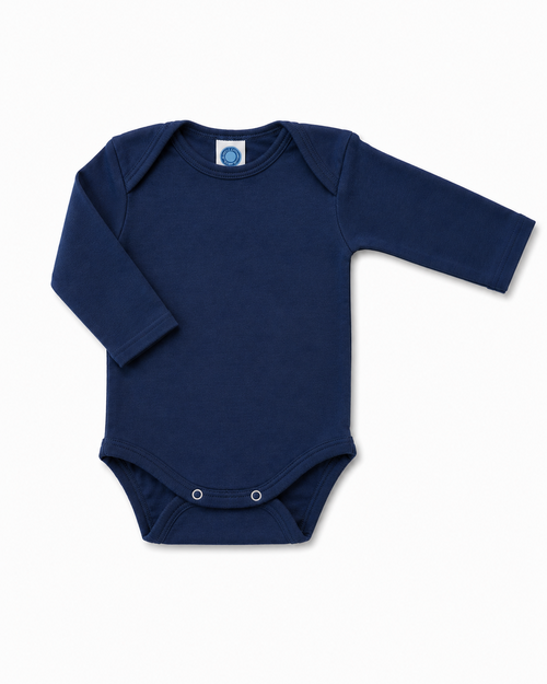 Romper Long Sleeve - Navy