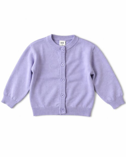 June Cardigan Purple