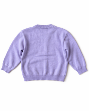 June Cardigan Purple