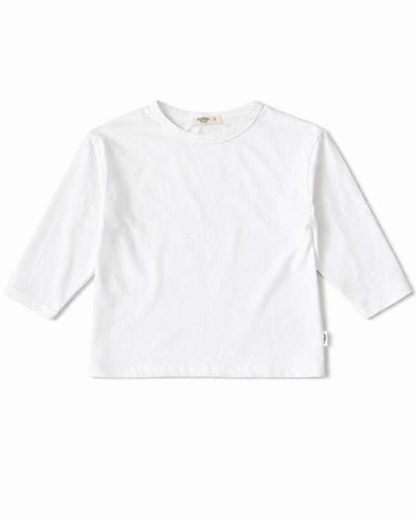 Eli Long Sleeve White