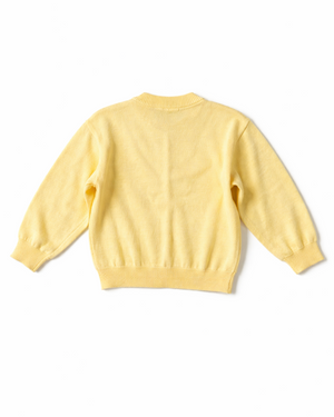 June Cardigan Yellow