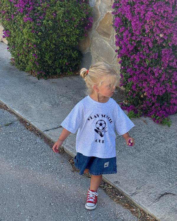 Soccer T-Shirt Grey