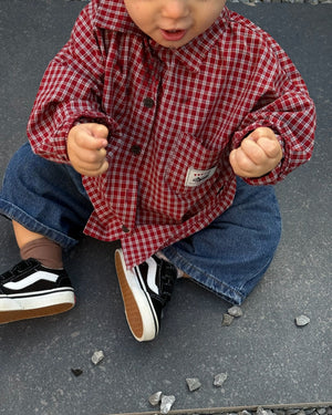 Luke Checkered Shirt Red