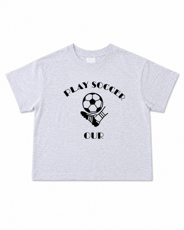 Soccer T-Shirt Grey