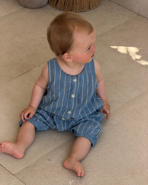 Mace Romper Striped - Bebe