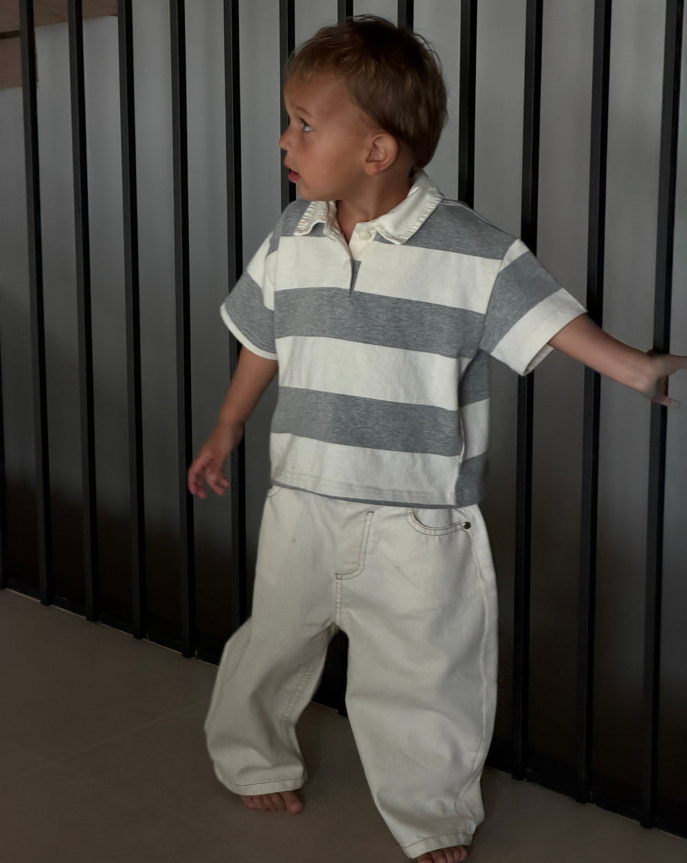 Robin Polo Grey