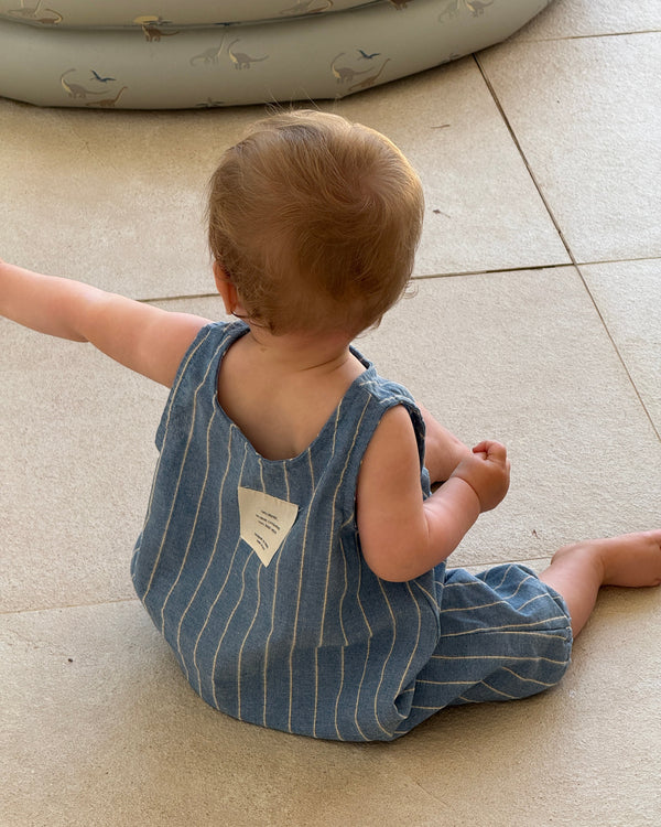 Mace Romper Striped - Bebe