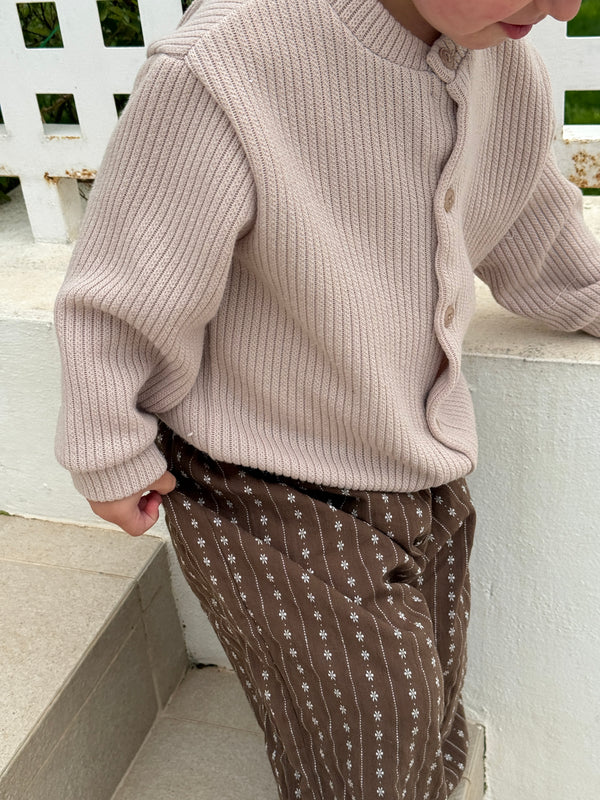 Mo Cardigan Taupe