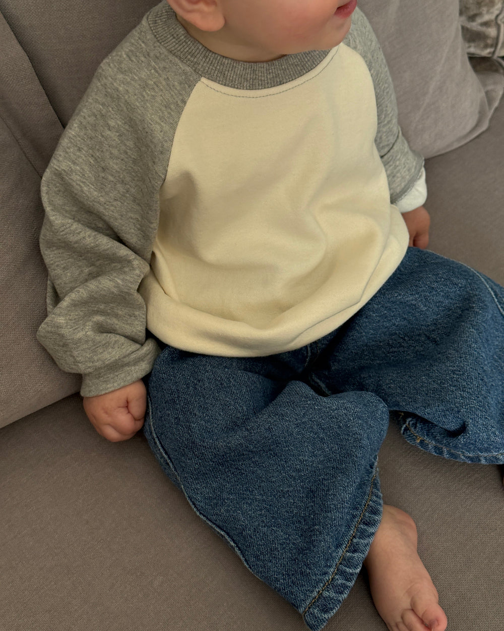Mae Sweater Grijs - Bebe