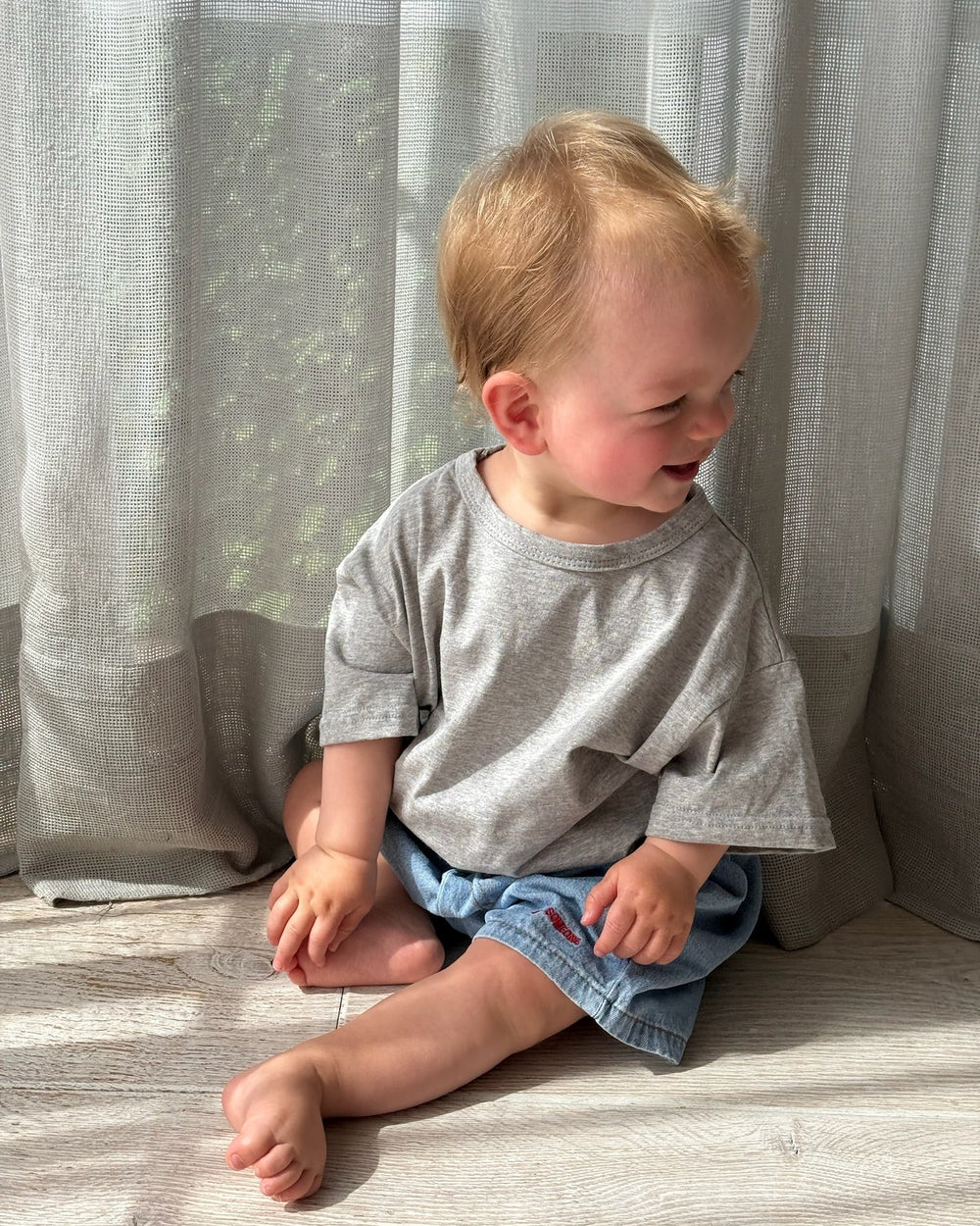 Eli T-shirt Grijs - Bebe