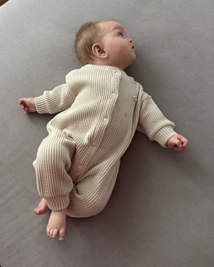 Billie Romper Beige - Bebe