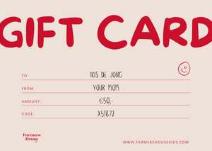 Digital Gift Card