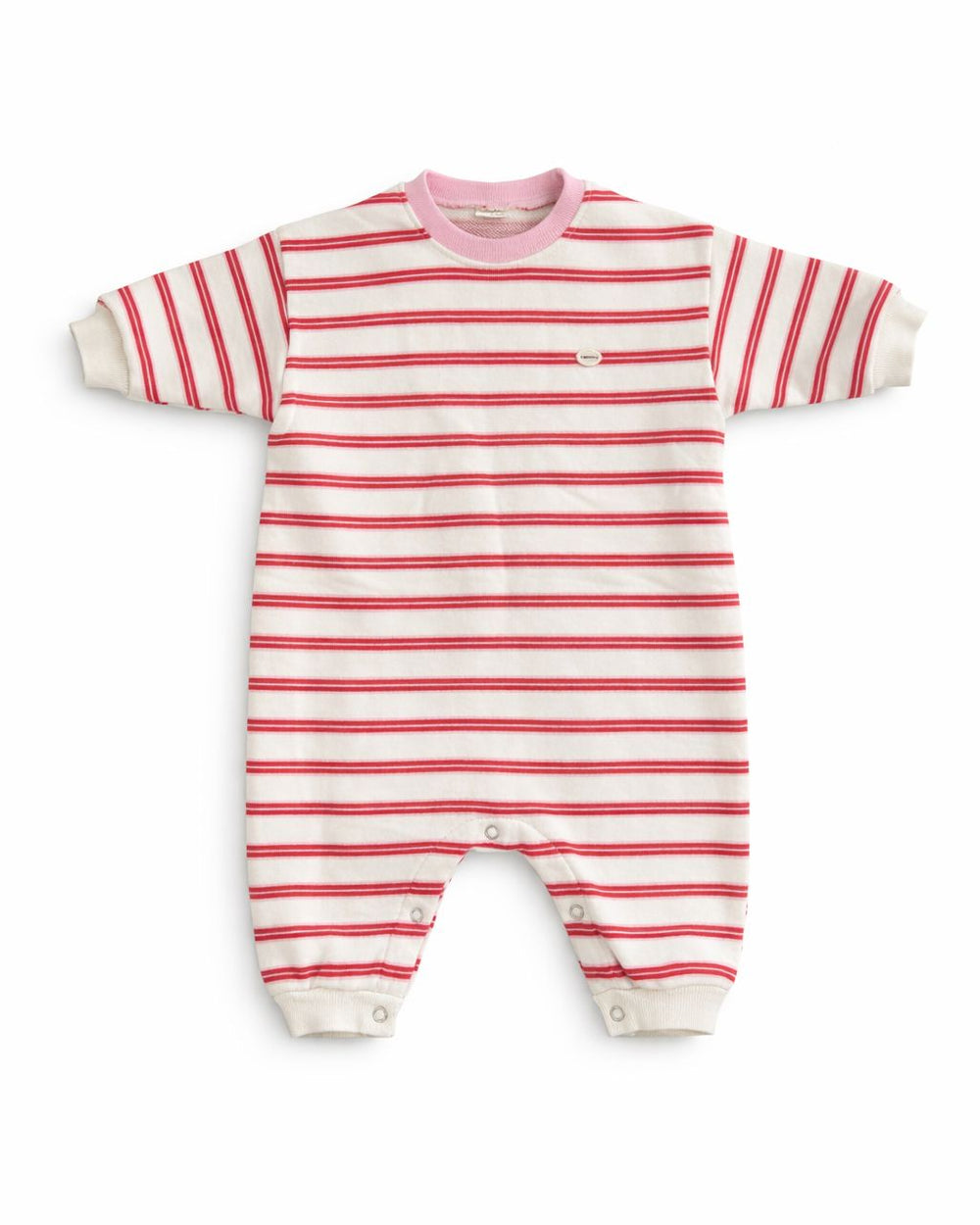 Billie Romper Gestreept Rood - Bebe