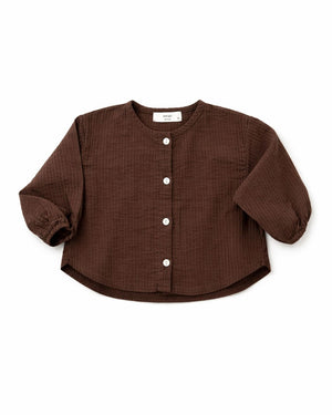 Ellie Blouse Bruin - Bebe
