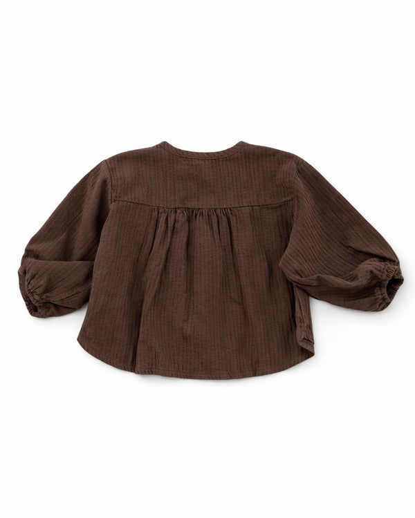 Ellie Blouse Bruin - Bebe