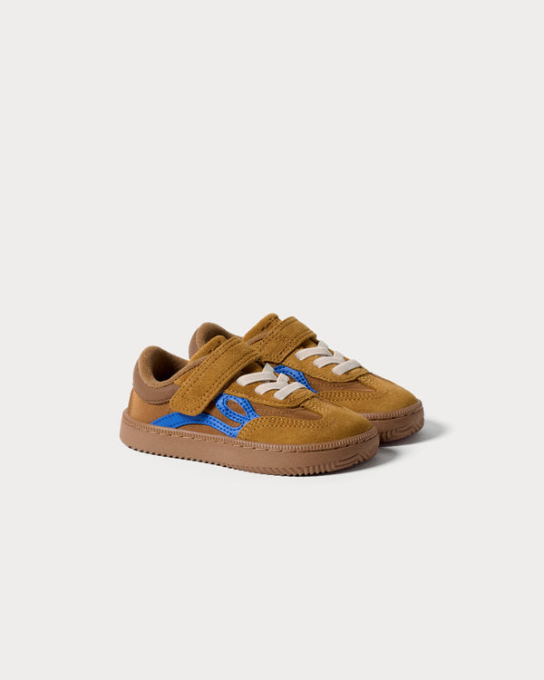 Lejan One Kids - Camel/Electric Blue