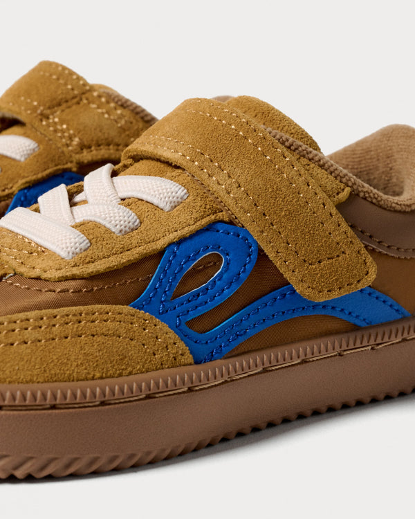Lejan One Kids - Camel/Electric Blue